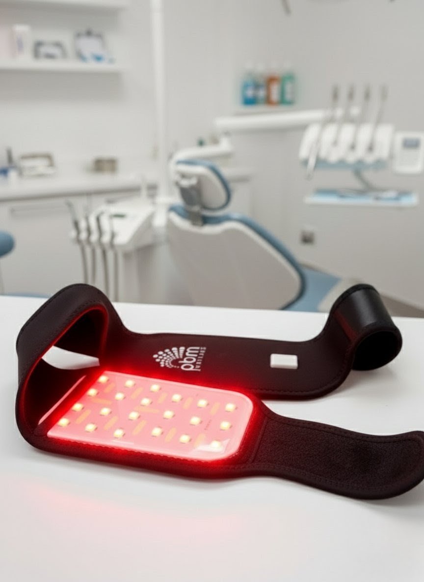 PBM JAW PAD close up of light pad.